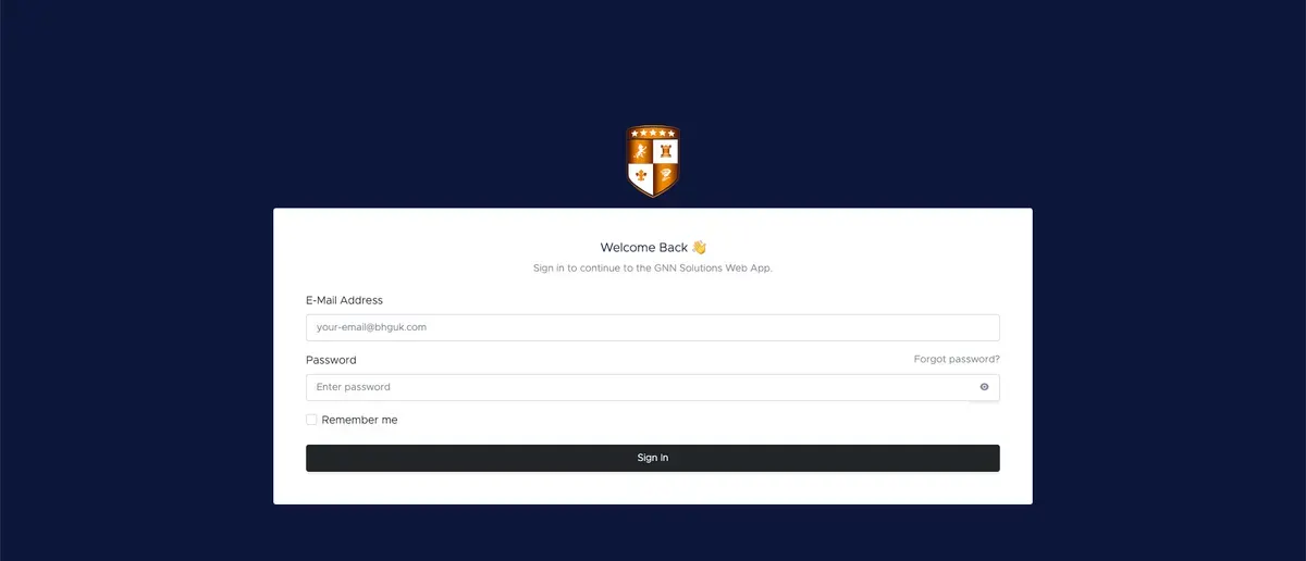 Bespoke Web Application Development for a Leading Hotel Group — GNN Solutions project