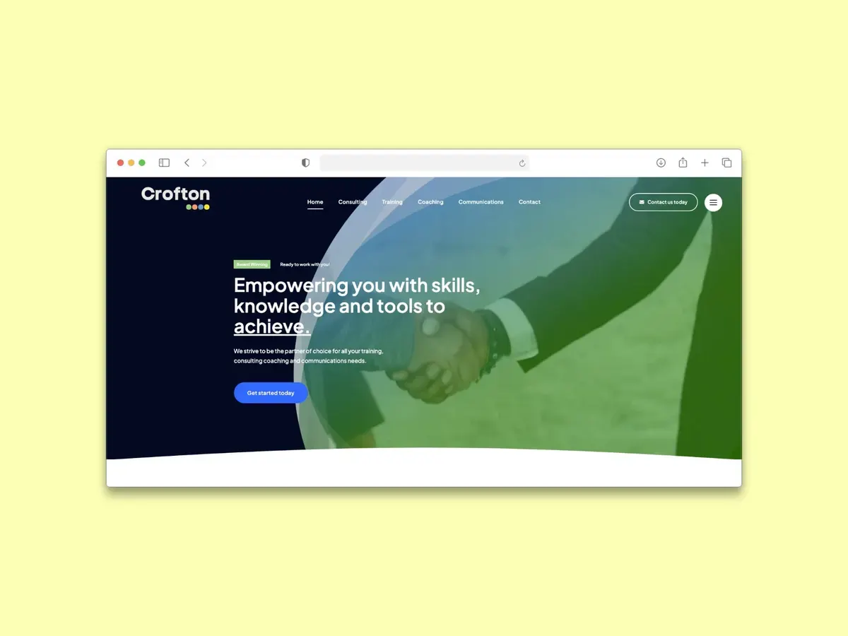 Crofton — Web design & development