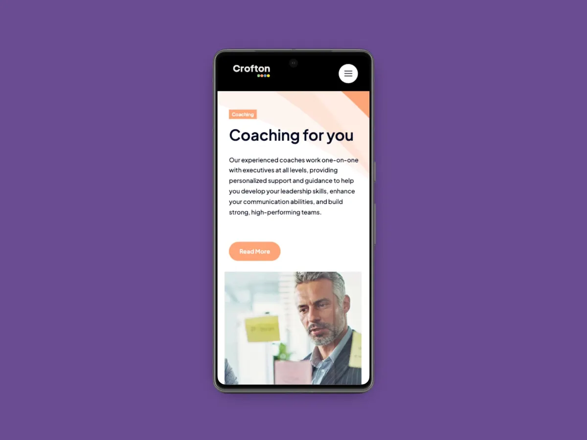 website design for consulting business in northern ireland