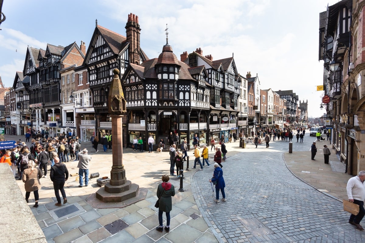 Chester city center