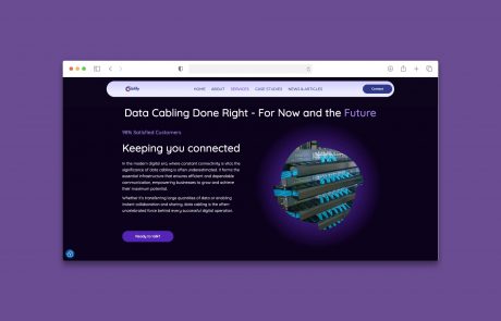 website design for cctv business in chester