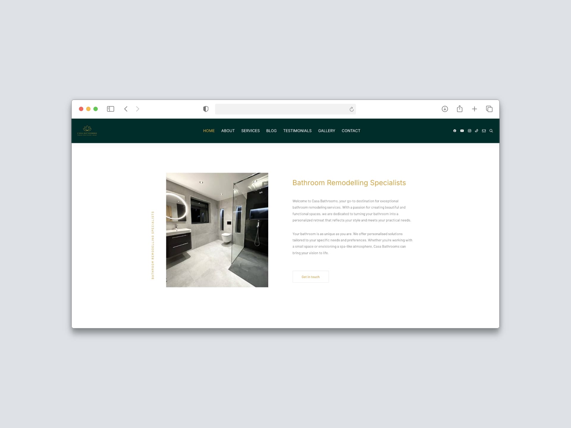 website for bathroom fitters