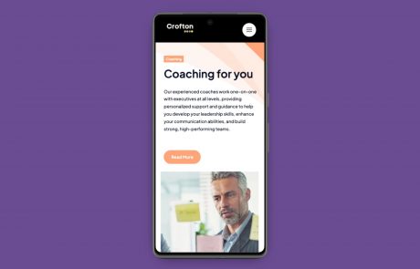 website design for consulting business in northern ireland