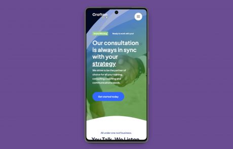 website design for consulting business in northern ireland