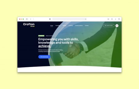 website design for consulting business in northern ireland