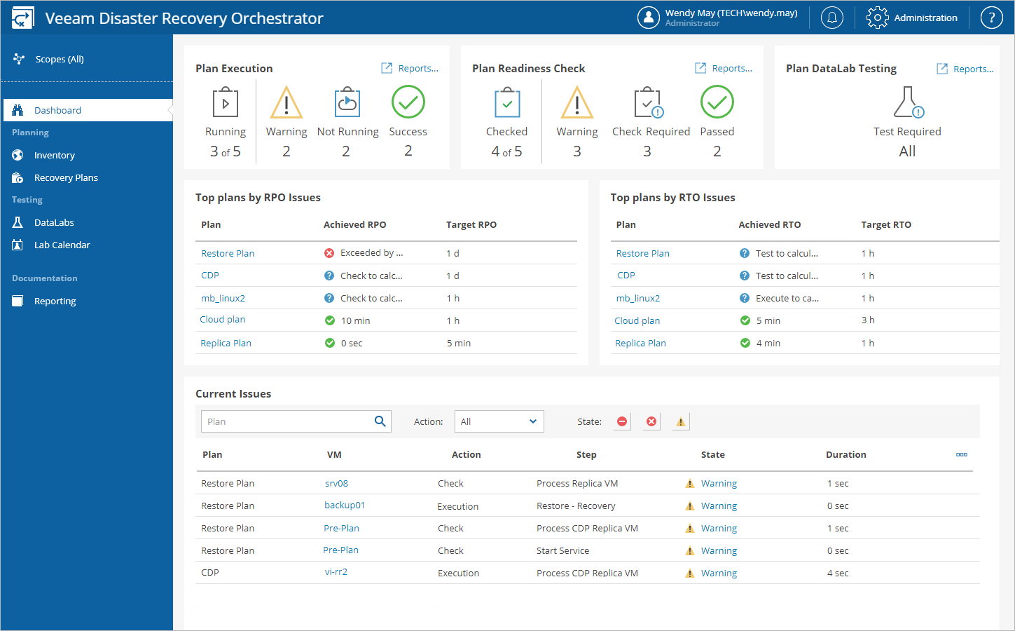 Backup & Disaster recovery