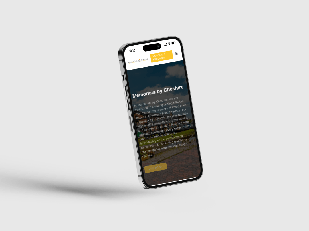 Memorial Mason Merseyside Web Design